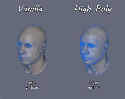 vectorplexus|high poly head from vectorplexus.